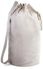 Handy Laundry Canvas Duffel Bag - Drawstring, 28" X 14", Natural Brown New. Price: $14.52.