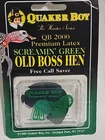 Vintage Quaker Boy Screamin Green Old Boss Hen Turkey Mouth Call New. Price: $20.00.