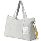 Vanfn Duffle Bags, Women Sports Gym Bag, Travel 20 X 13.8 7.9 Inches, Grey New. Price: $37.51.