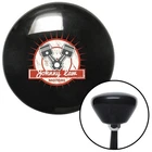 Johnny Law Motors Pistons Logo Black Retro Shift Knob W/ M16X1.5 Insert Auto New. Price: $89.95.