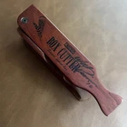 Primos Box Cutter Turkey Hunting Call Model No. 243 Excellent Signed. Used. Price: $79.95.