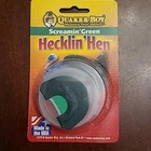 Quaker Boy Screamin Green Hecklin Hen Turkey Mouth Call 19105 Hunter Hunting New. Price: $9.00.
