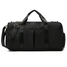 Sports Gym Duffel Bag Waterproof Weekender Travel Shoes Compartment Black New. Price: $34.07.