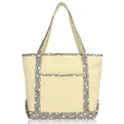 Dalix Owl Tote Shoulder Bag Natural Cotton Canvas New. Price: $19.99.