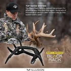 Black Rack Rattling System By Illusion Antlers Horns ... New. Price: $38.95.