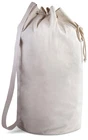 Handy Laundry Canvas Duffel Bag - Drawstring, Leather Closure, Shoulder Strap New. Price: $16.45.