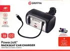 Griffith Power Jolt Backseat Car Charger With Retractable Cables! Open. Price: $39.95.
