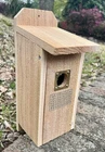 Cedar Bluebird Birdhouse Wood Handmade Audubon Wren Chick New Box. Price: $28.77.