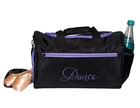 Emmie Embroidered Dance Gear Duffel Bag Lavender New. Price: $54.67.