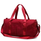 Sports Gym Bag Women Travel Duffel Wet Pocket Shoes Compartment Red Training New. Price: $30.17.
