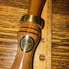 Deluxe Nos Big River Duck Double Reed Game Call Walnut Dunlap Illinois Banded New. Price: $38.00.