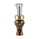 Echo Diamondwood Timber Double Reed Poly Insert Duck Call Bocote/clear New. Price: $107.33.