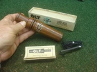 New Vintage P.s. Olt Co. DR-115 Double Reed Duck Call Wood Brown Hunting. Price: $59.99.