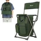 Portal Backpack Cooler Fishing Chairs With Backrest Folding Camping Stool New. Price: $90.95.
