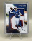 Panini 2025 Immaculate Josh Allen Bills Jersey # Match 17/49 Quad Colors Ungraded. Price: $195.00.
