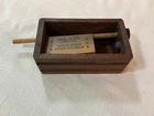 Vintage Mad Simplicity Push Button Turkey Call Box #305 Used. Price: $65.00.