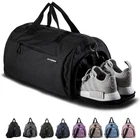 Fitgriff Gym Bag With Shoe & Wet Compartment, Travel Sports Duffle (black) New. Price: $63.23.