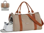 Fioretto Womens Gym Tote Duffle Weekender Bag With Wet Pocket Shoe Compartme... New. Price: $39.02.