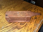 Vintage Lynch 1965 Fool Proof Model 101 Wooden Turkey Box Call Great Sound! Used. Price: $65.00.