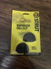 New Hunters Specialties 06899W2 Strut Diaphragm Call Clip Per Pack. Price: $8.55.