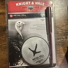 Knight & Hale Metal Yell Aluminum Pot Friction Call Turkey Silver Game KHT1000 New. Price: $99.99.