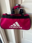 Adidas Diablo Duffel Small Bold Pink/black/white Gym Adjustable Shoulder Strap New. Price: $20.66.