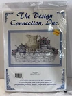Design Connection Tea With Roses Cross Stitch Kit Cups Pots K3034 Sealed New. Price: $30.00.