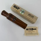 Vtg Ps Olt DR-115 Double Reed Duck Call Wood Mallard Original Box & Papers B605 Used. Price: $64.95.