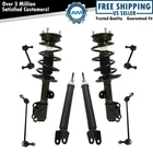 8 Piece Suspension Kit Shock Absorbers Strut & Spring Assemblies Sway Bar Links New. Price: $359.85.