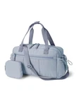 Ceneda Small Gym Bag For Women, Quilted Puffer Tote Length 12", Gray Blue New. Price: $27.26.
