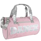 Duffle Bags Dancers Girls Teens Student Workout Fun Duffel Pink Silver New. Price: $29.28.
