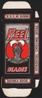 Vintage Box Reel Blades Double Edge Razor New York Knight Pictured N-mint Unspecified. Price: $6.99.