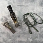 Buck Gardner Pro Series Single Reed Duck Call & Whistle Lanyard Mallard B224 Used. Price: $18.95.