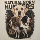 Natural Born Hunters Hunting Dogs American Outfitters Shirt (new) #0064. Price: $17.99.