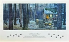 Chris Kuehn Hunters Moon Deer Hunting S/n Art Print 18 X 7.5 New. Price: $34.95.