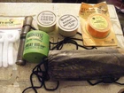 Deer Hunting Primos Great Big Can, Rattle Bag, Flextone Grunt Call, Cover Scent Used. Price: $35.00.