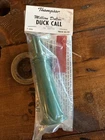 Vintage Thompson Million Dollar Duck Call T-450 With Instructions New And Sealed. Price: $32.50.