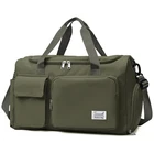 Suruid Travel Duffel Bag With Shoes 17.7 X 8.66 11.41 Inches, Olive Green New. Price: $34.02.