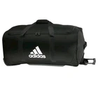 Adidas Team Xl 2 Wheel Duffel Bag, Rolling Sports Suitcase Black/white Pre-owned. Price: $55.00.