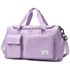 Suruid Travel Duffel Bag With Shoes 17.72 X 8.66 11.42 Inches, Purple New. Price: $23.15.
