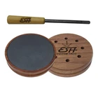 Esh Walnut Slate Turkey Pot Call Dymondwood Striker Realistic Hen Sounds For New. Price: $119.56.