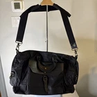 Soaeon Duffle Bag Waterproof Canvas With Genuine Leather New. Price: $50.00.