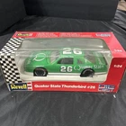 Revell 1:24 Quaker State Thunderbird #26 Die Cast Race Car. Blister Had Creases Used. Price: $22.00.