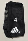 Adidas Stadium Team Shoe Bag W/ 2" White Embroidered Numbers - New. Price: $15.00.