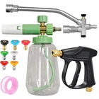 4000 Psi Pressure Washer Gun Foam Cannon Kit Double Tip Attachment, Dual-connect New. Price: $34.99.