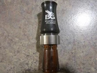 Buck Gardner Black & Bourbon Silver Banded 4" Wood Duck Hammer Call Euc Used. Price: $21.99.