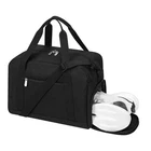Apenze Small Gym Bag Lightweight With Shoe Compartment, Black New. Price: $26.76.