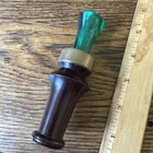 Vintage Greg Hood Duck Call Southern Little Joel Cocobolo Double Reed Rich Tone Used. Price: $95.00.
