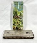 Vtg Hohner The Echo Harp Harmonica Cg 55/89 Double Sided Tremolo Germany Box. Price: $35.79.