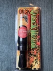 Rnt Quackhead Short Barrel Duck Call Med V Raspy Back Pressure Single Reed New. Price: $27.99.